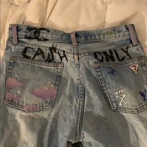 customed brandy jeans